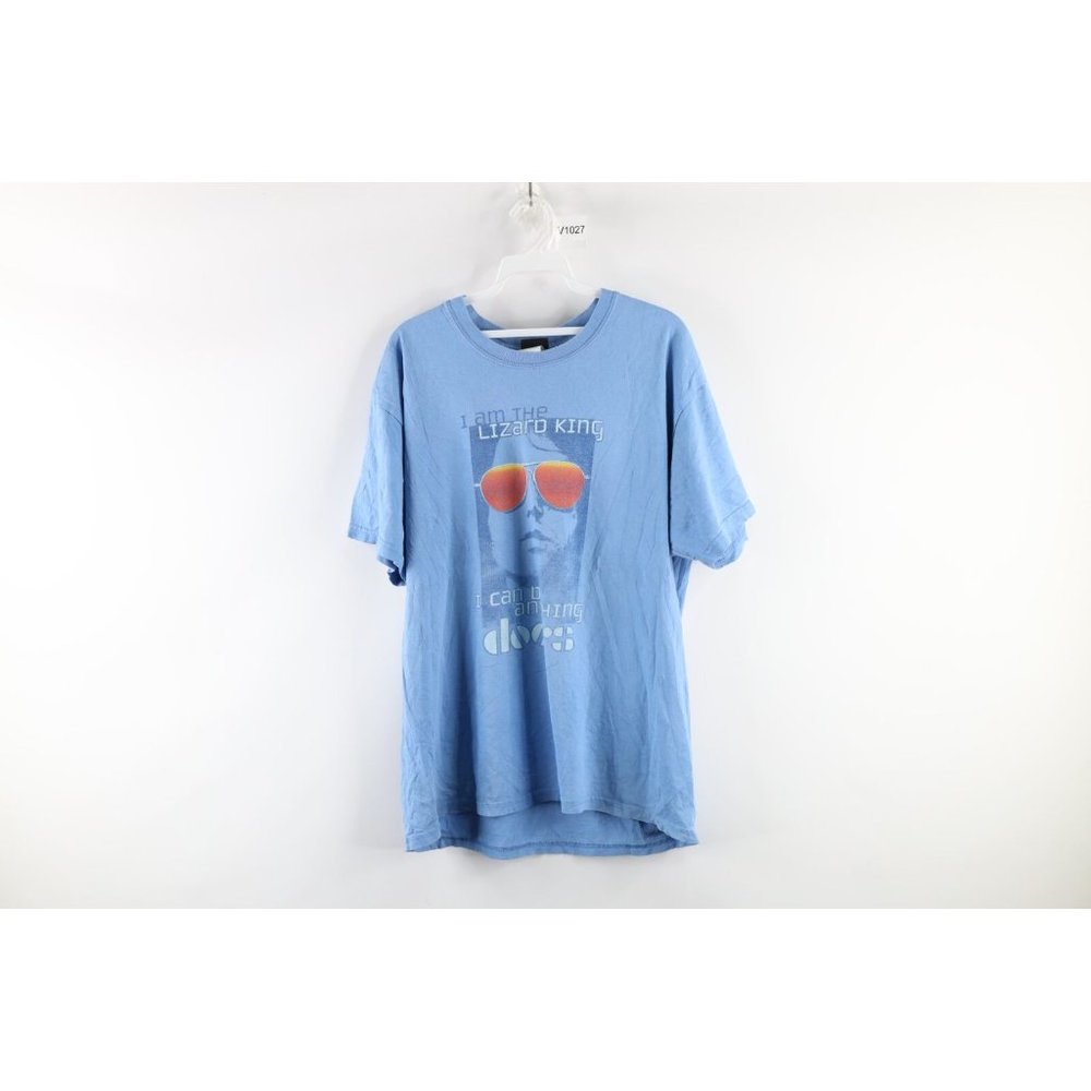 Vintage Winterland Mens Large Distressed The Doors I Am The Lizard King T-Shirt